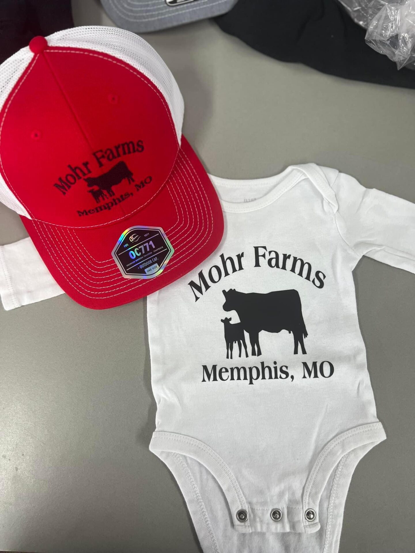 Mohr Farms - Hat & Onesie